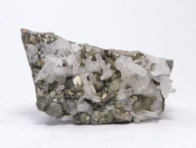 Pyrit, křemen - Cavnic, Rumunsko (KB-21)